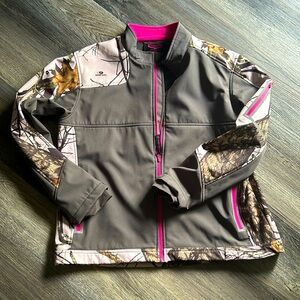 LIKE NEW PINK CAMO JACKET